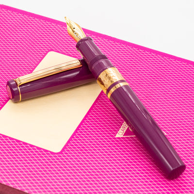 Esterbrook Model J Ebonite Fountain Pen - Blackberry purple