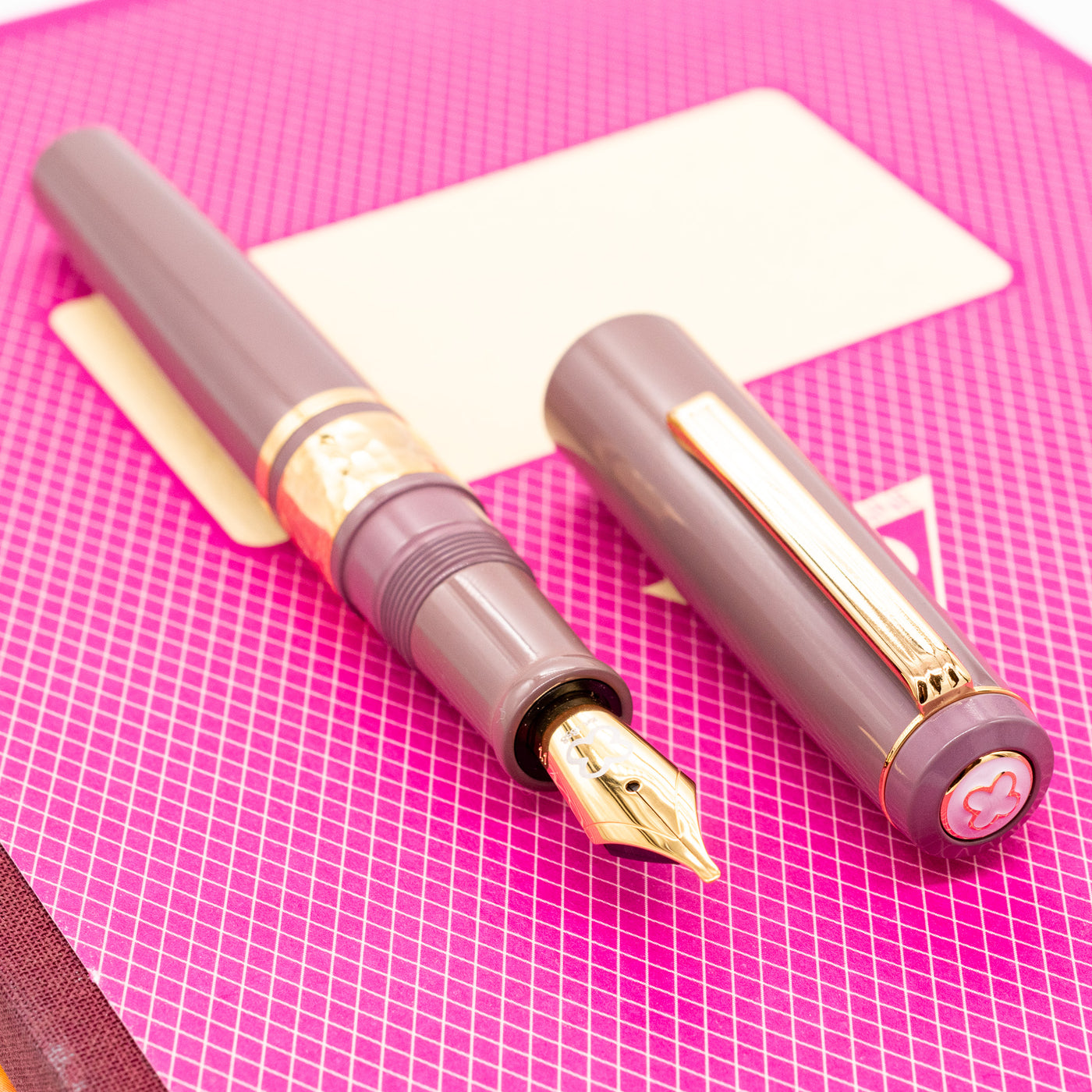 Esterbrook Model J Ebonite Fountain Pen - Violet gold trim