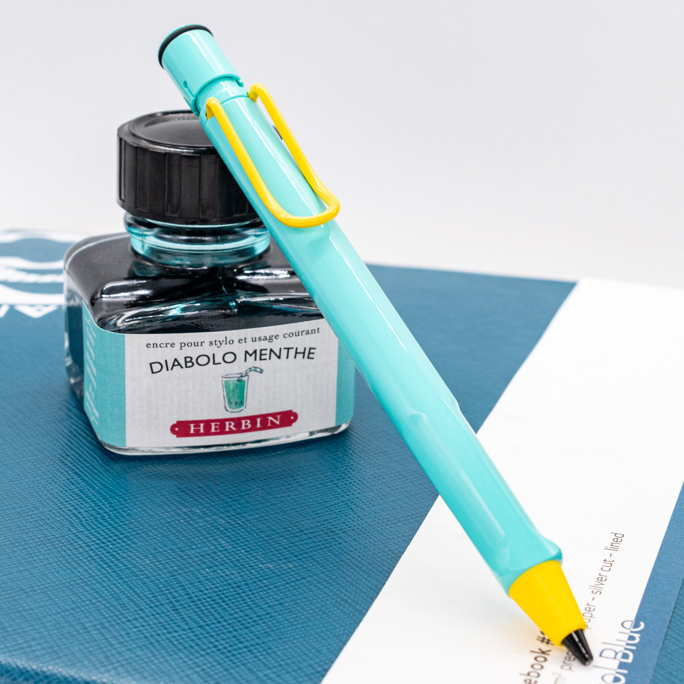 LAMY Safari Mechanical Pencil - Pina Colada Special Edition blue and yellow