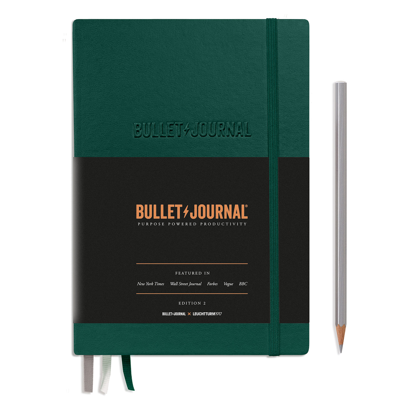 Leuchtturm Bullet Journal Edition 2 Medium A5 Dotted Notebook - Green23