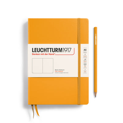 Leuchtturm Hardcover A5 Plain Notebook - Rising Sun