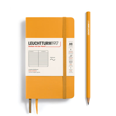 Leuchtturm Softcover A6 Ruled Notebook - Rising Sun