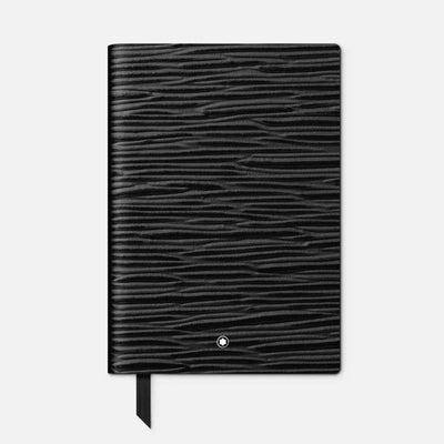 Montblanc Fine Stationery #146 MST 4810 Black Lined Notebook