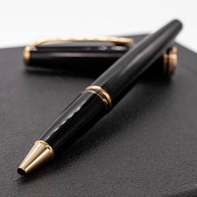 Montblanc Generation Black & Gold Rollerball Pen - Preowned luxury