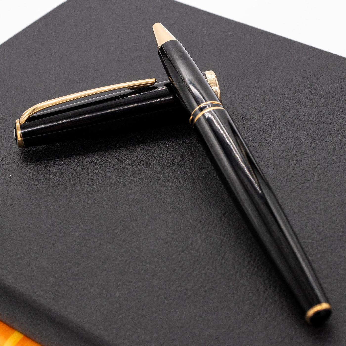 Montblanc Generation Black & Gold Rollerball Pen - Preowned slim