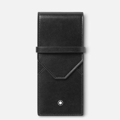 Montblanc Meisterstuck 3 Pen Pouch - Black