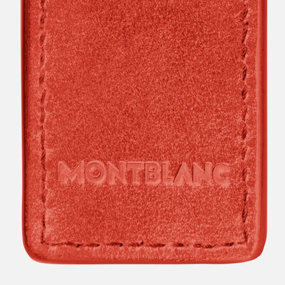 Montblanc Meisterstuck One Pen Pouch - Coral logo