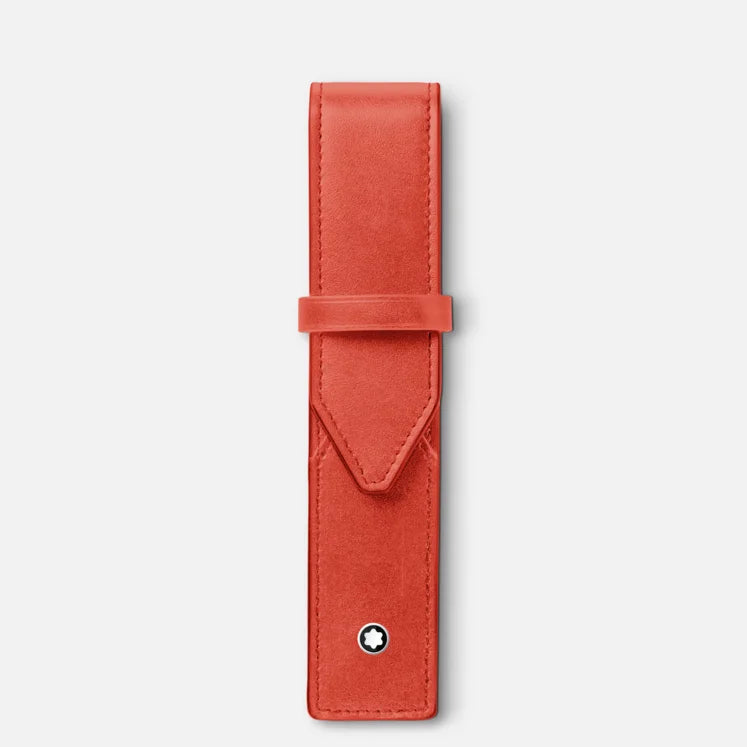 Montblanc Meisterstuck One Pen Pouch - Coral