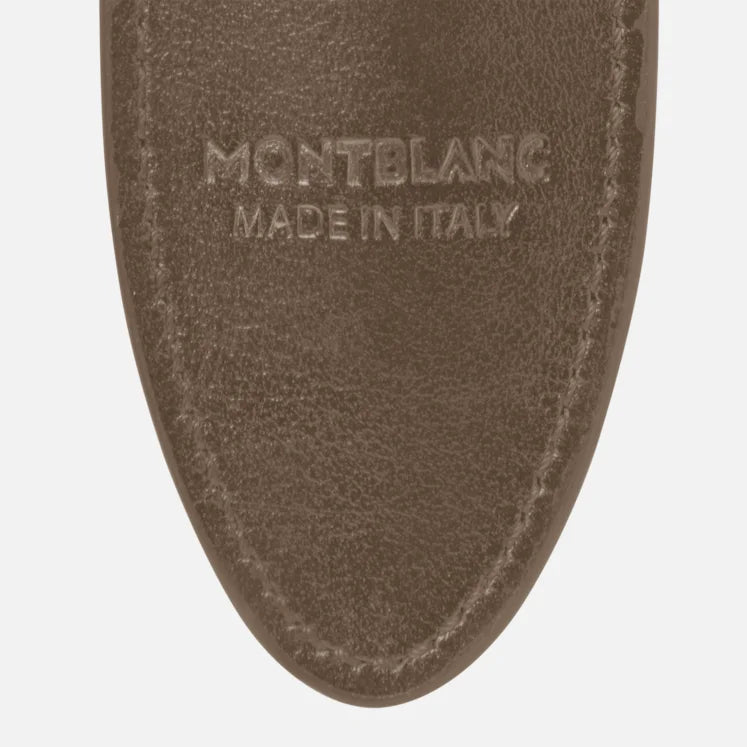 Montblanc Meisterstuck One Pen Sleeve - Mastic logo