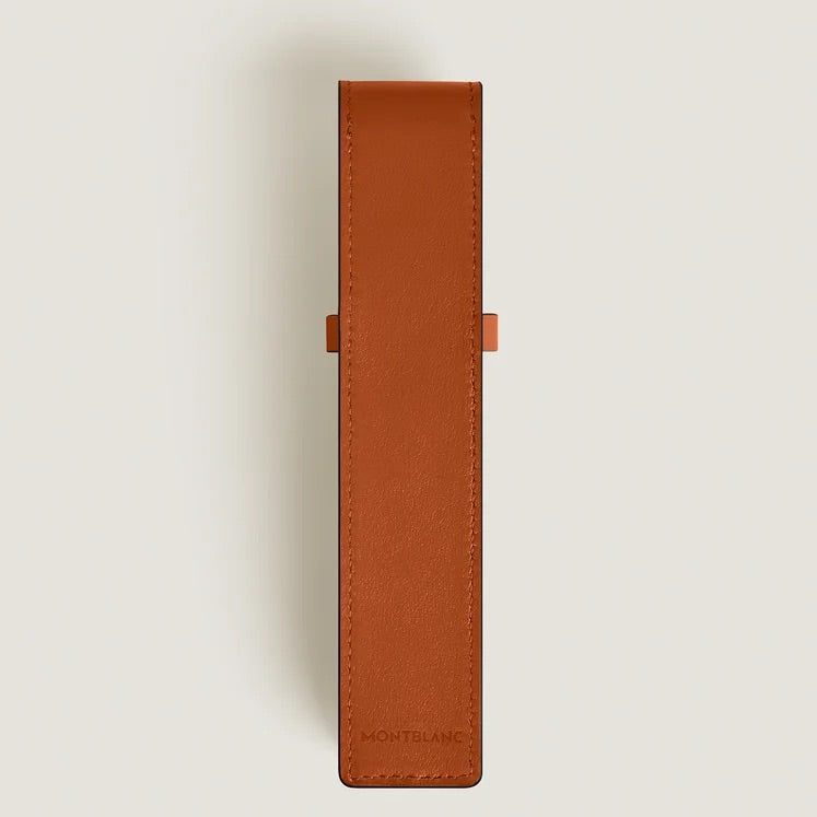 Montblanc Meisterstuck One Pen Sleeve - Rust back