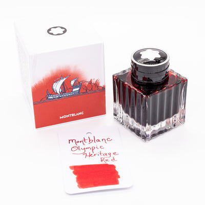 Montblanc Meisterstuck x Olympics Heritage Paris Red Ink Bottle