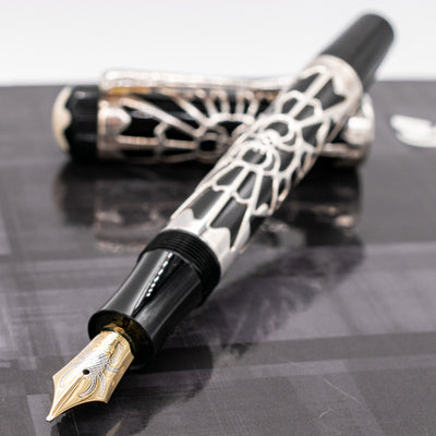 Montblanc Patron of Art 1993 Octavian 4810 Fountain Pen black silver