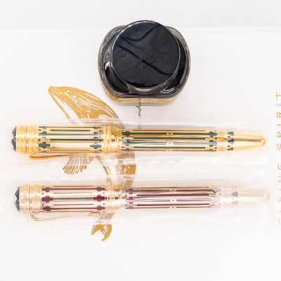 Montblanc Patron of Art 1997 Peter & Catherine the Great 4810 Fountain Pen Set gold plated