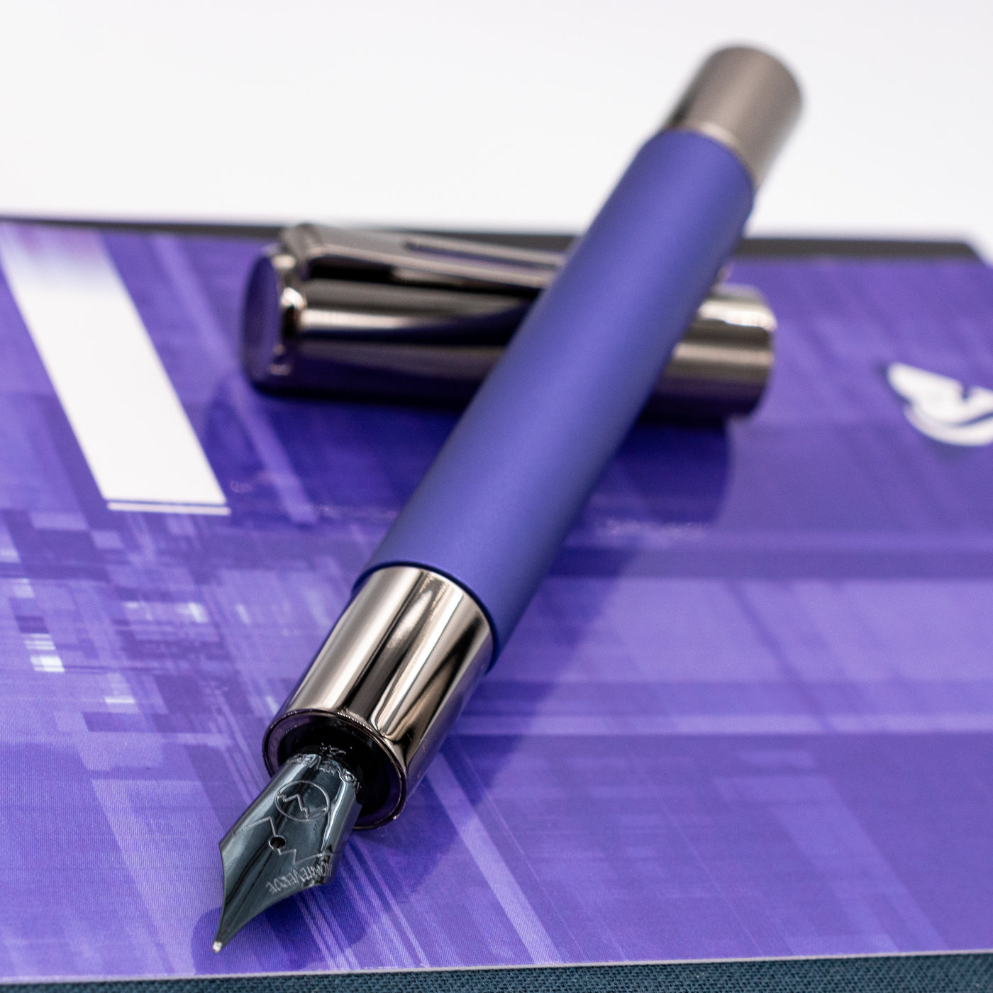 Monteverde Ritma Fountain Pen - Midnight Orchid purple