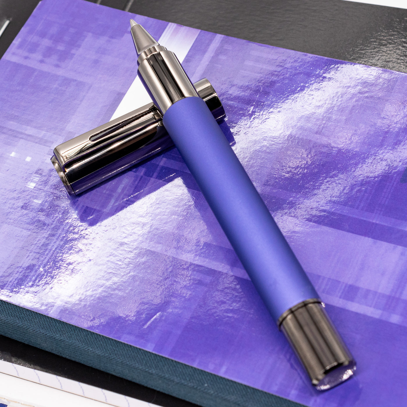 Monteverde Ritma Rollerball Pen - Midnight Orchid special edition