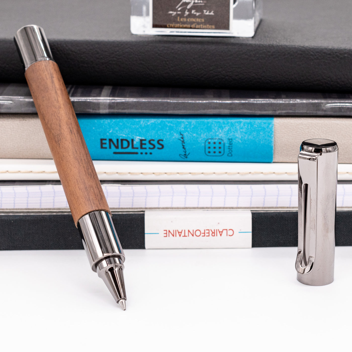 Monteverde Ritma Rollerball Pen - Walnut