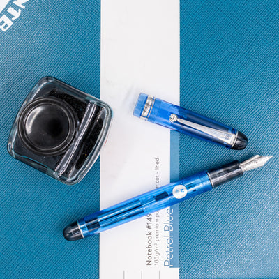 Pilot Custom 74 Fountain Pen - Blue demonstrator