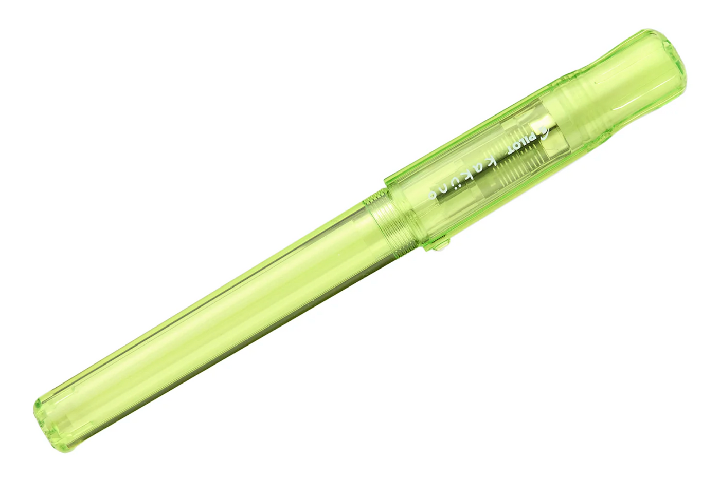Pilot Kakuno Fountain Pen - Translucent Green capped
