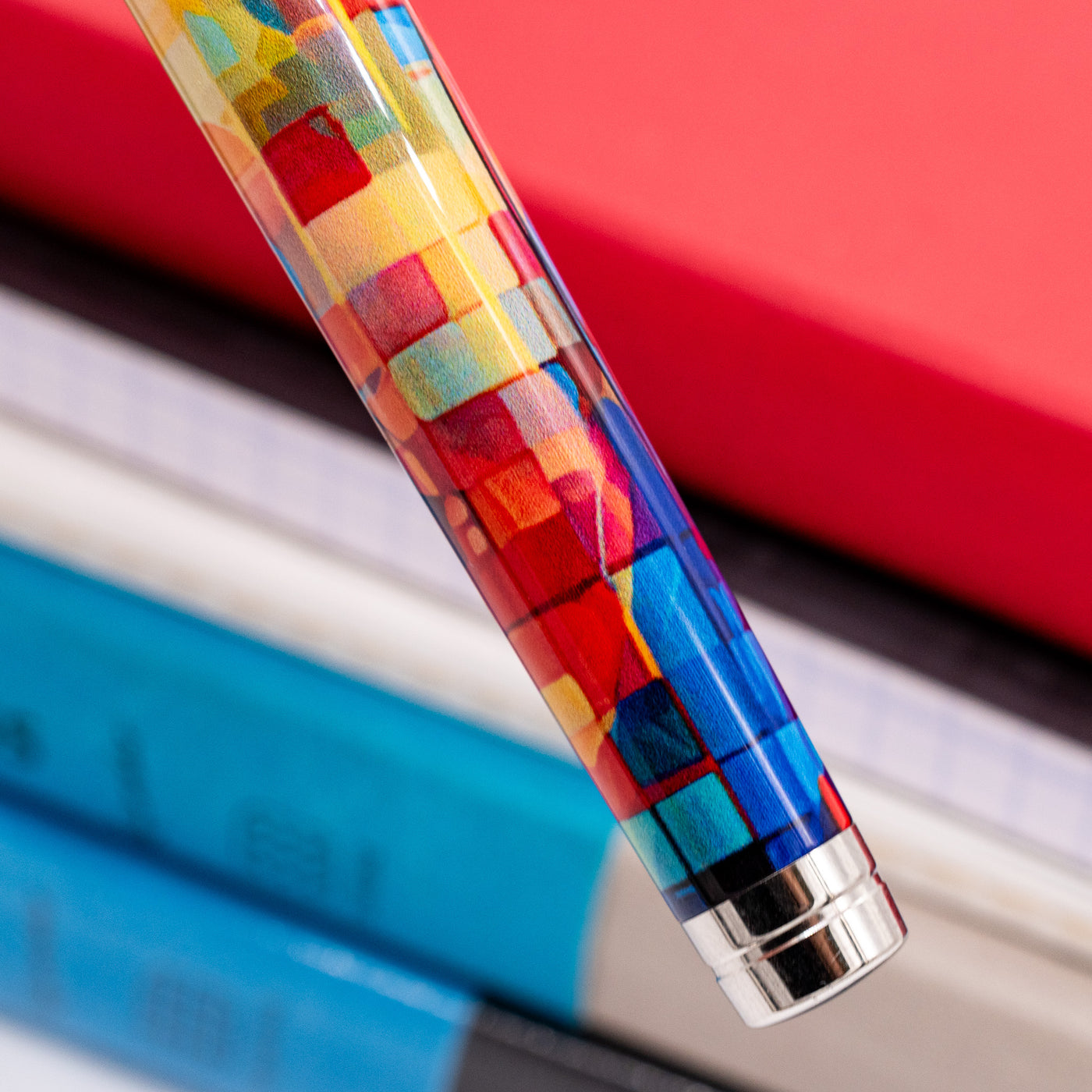 ST Dupont Line D Eternity Graffity Fountain Pen resin details