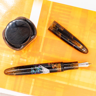 Taccia Miyabi Fujiyama Fountain Pen traditional inlay technique