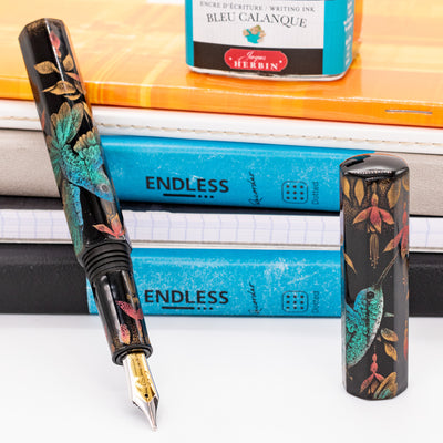 Taccia Palisades Chinkin Hummingbird Fountain Pen