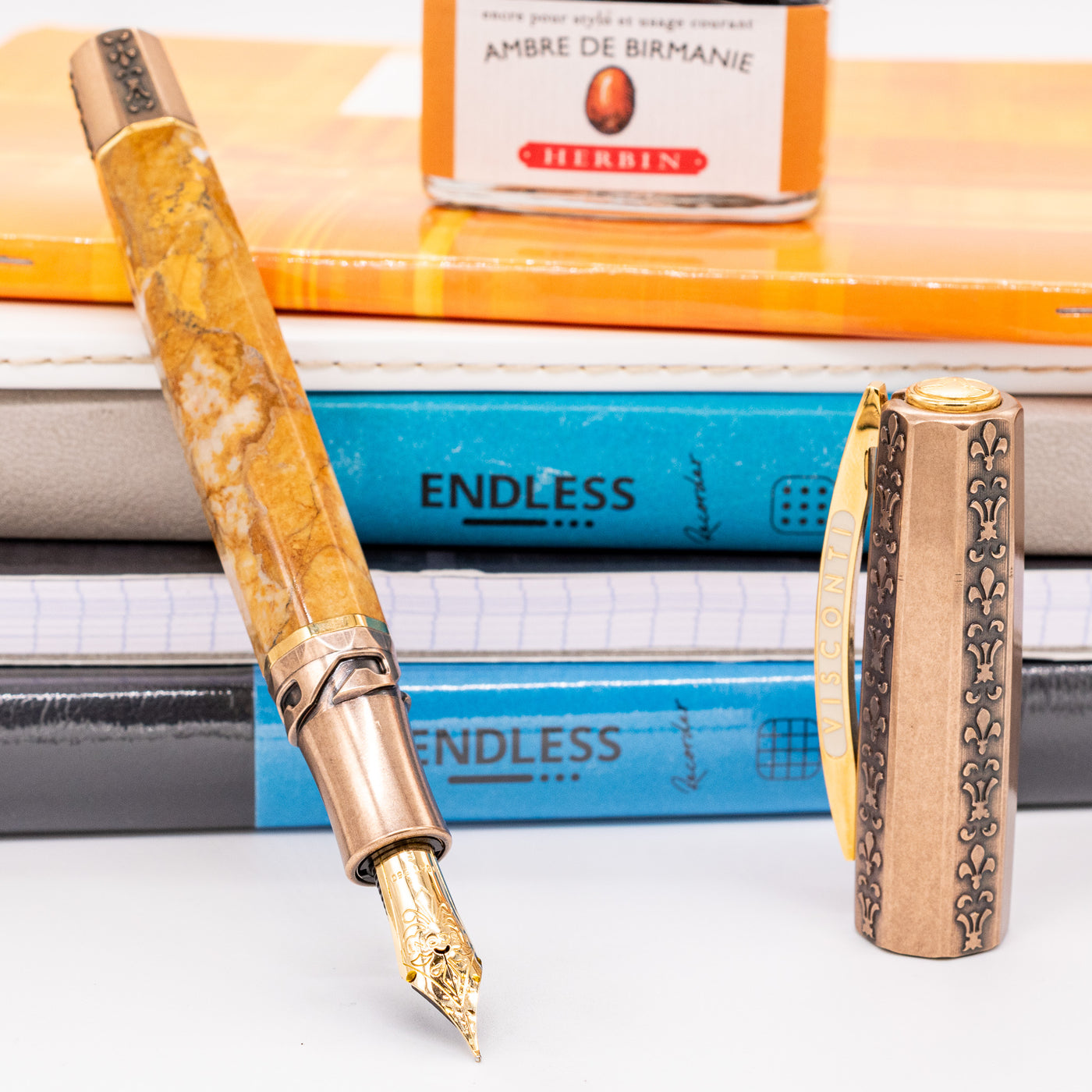 Visconti Il Magnifico Egyptian Marble Fountain Pen