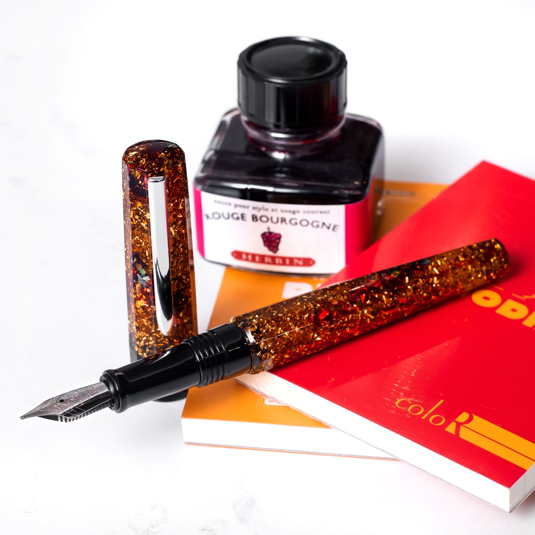 The Benu Euphoria Bourbon fountain pen: early thoughts 7th blogiversary  post.