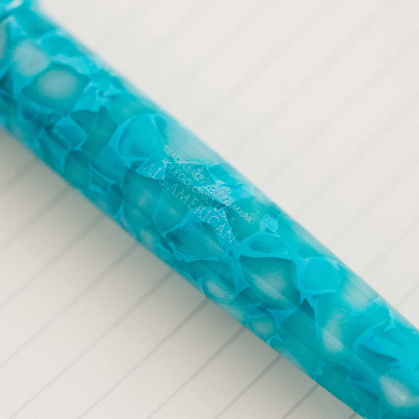 College Pen Set – Turquoise and Tequila
