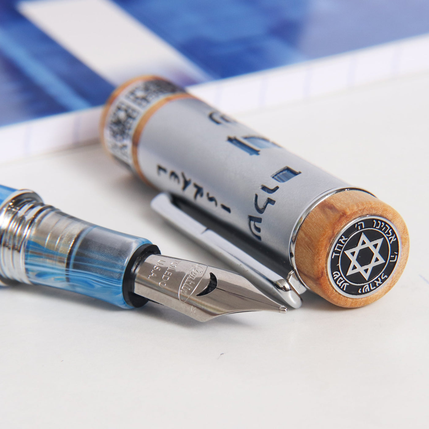 Conklin Israel 75 Limited Edition Fountain Pen Nib Details