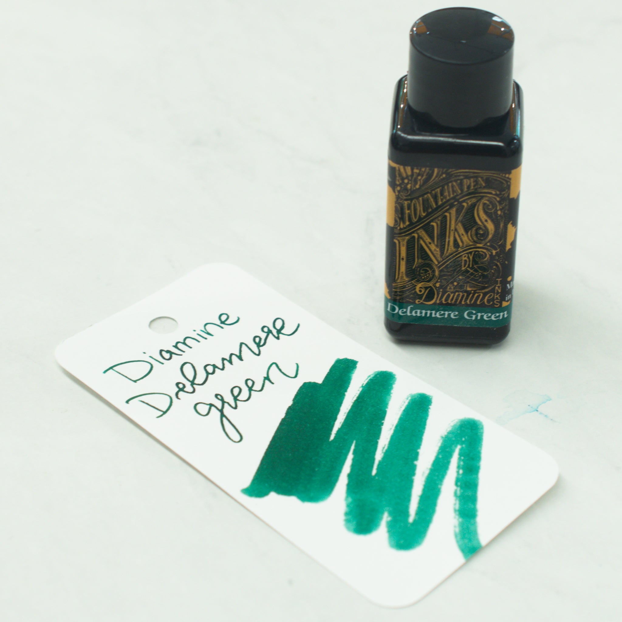 Diamine Delamere Green Ink Bottle – Truphae