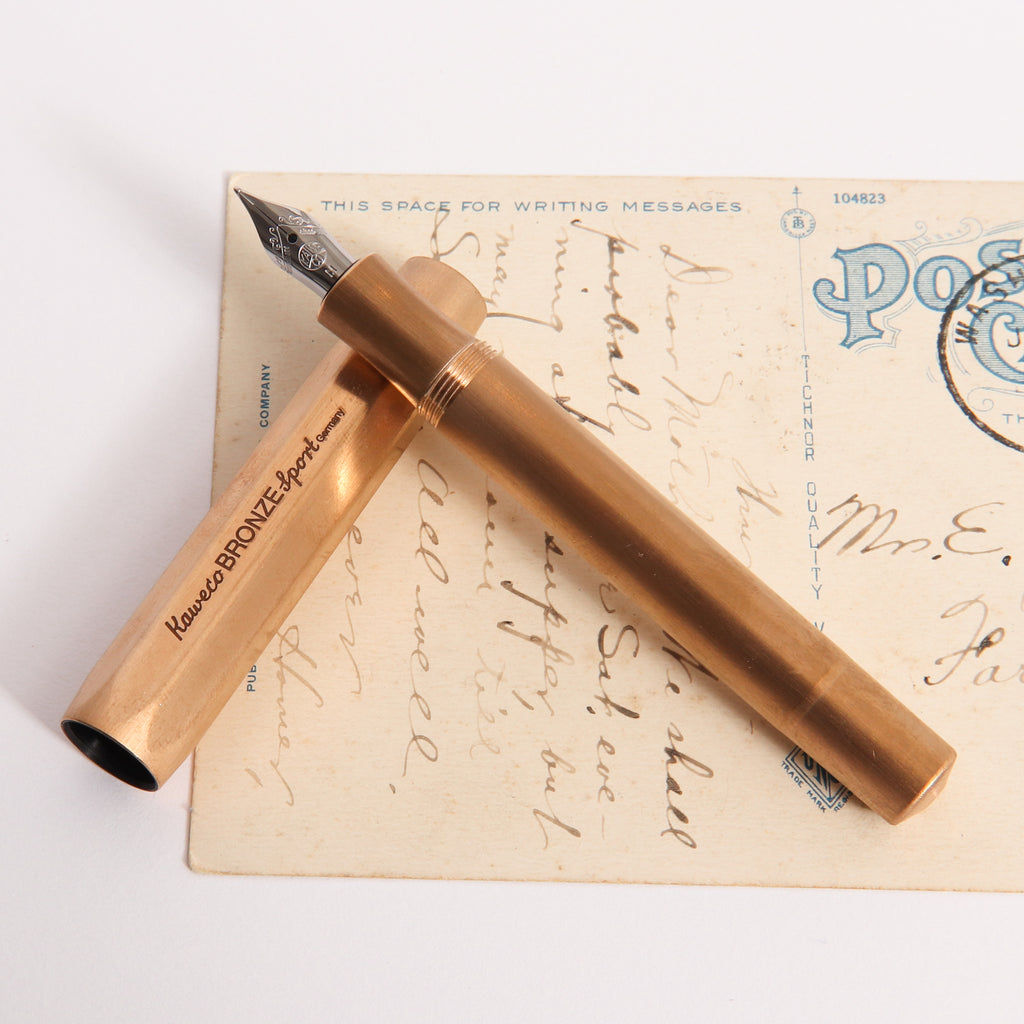 At this point, Kaweco Bronze and Brass look quite similar. I like the look  of them both. But have to wonder does it make sense to spend nearly triple  money on the