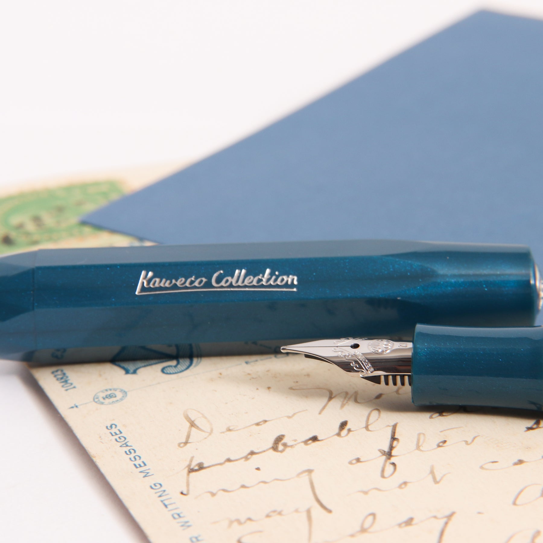 Kaweco Collector's Sport Toyama Teal Fountain Pen – Truphae