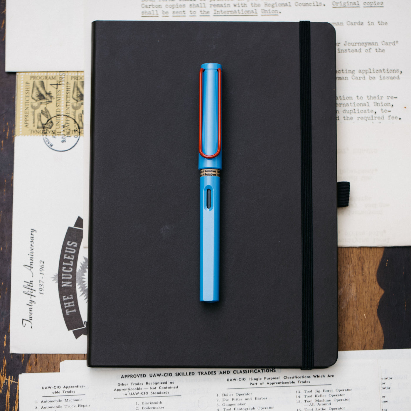 LAMY Safari French Blue 2006 Fountain Pen