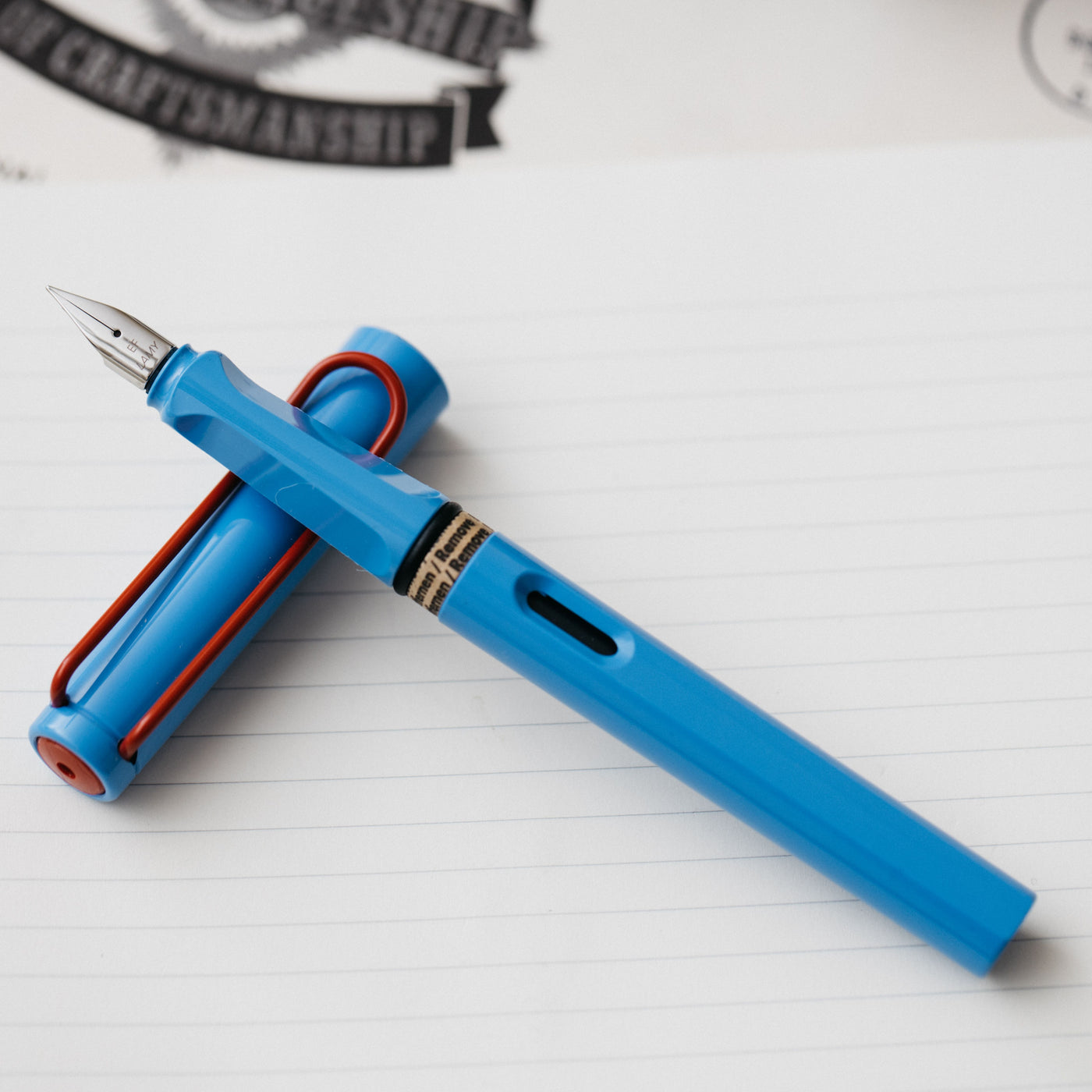 LAMY Safari French Blue 2006 Fountain Pen