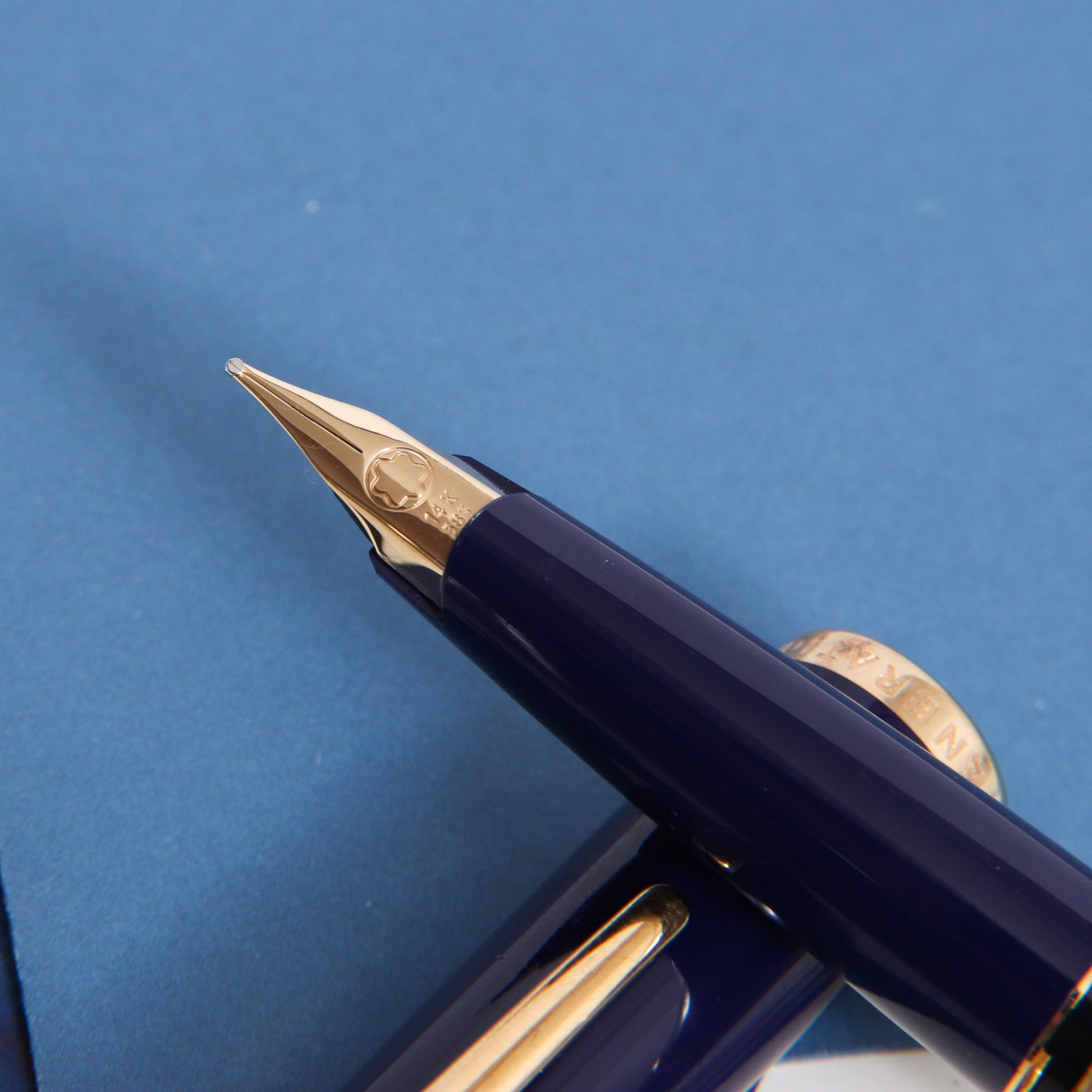 Montblanc Generation Blue & Gold Fountain Pen - Preowned Nib