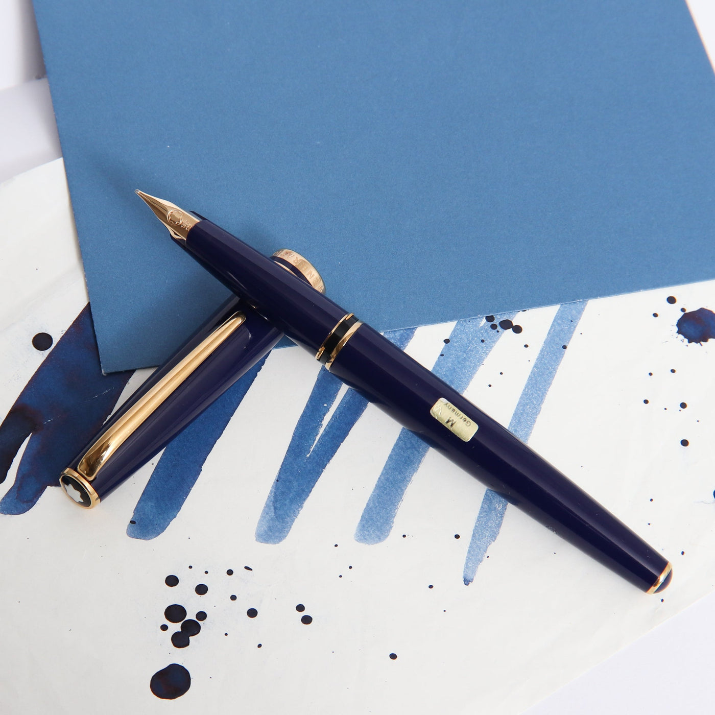 Montblanc Generation Blue & Gold Fountain Pen - Preowned