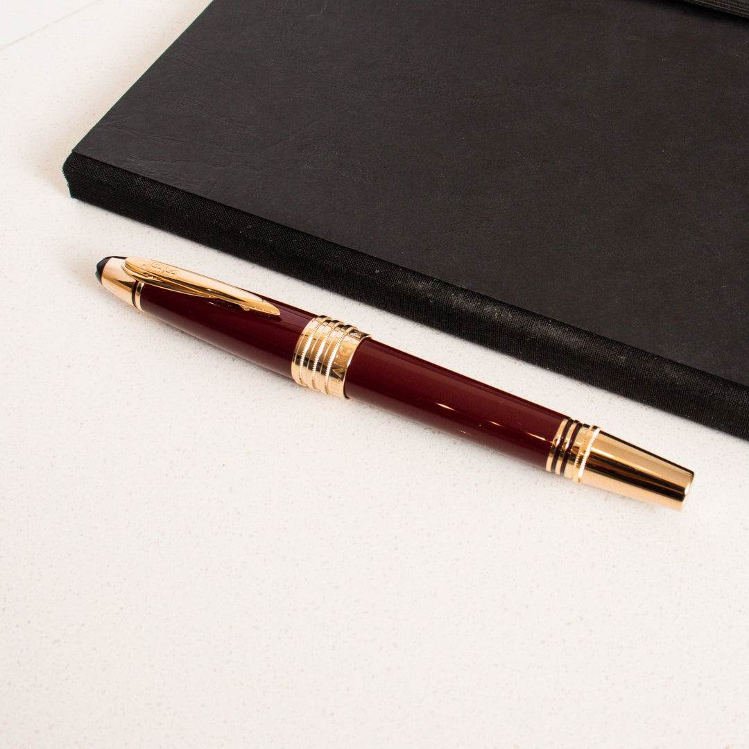 Montblanc kennedy burgundy best sale