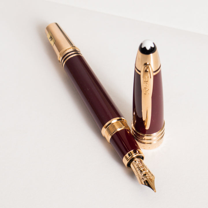 Montblanc Great Characters John F Kennedy Burgundy Fountain Pen Truphae