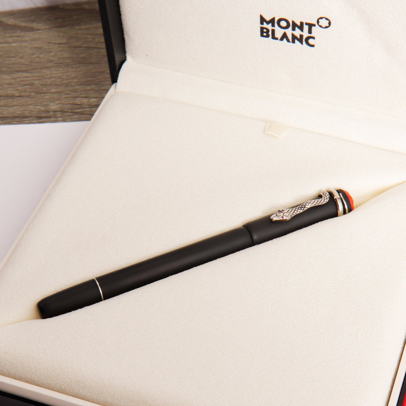 Montblanc Heritage Collection Rouge et Noir Limited Edition 1906 Fountain Pen In Packaging