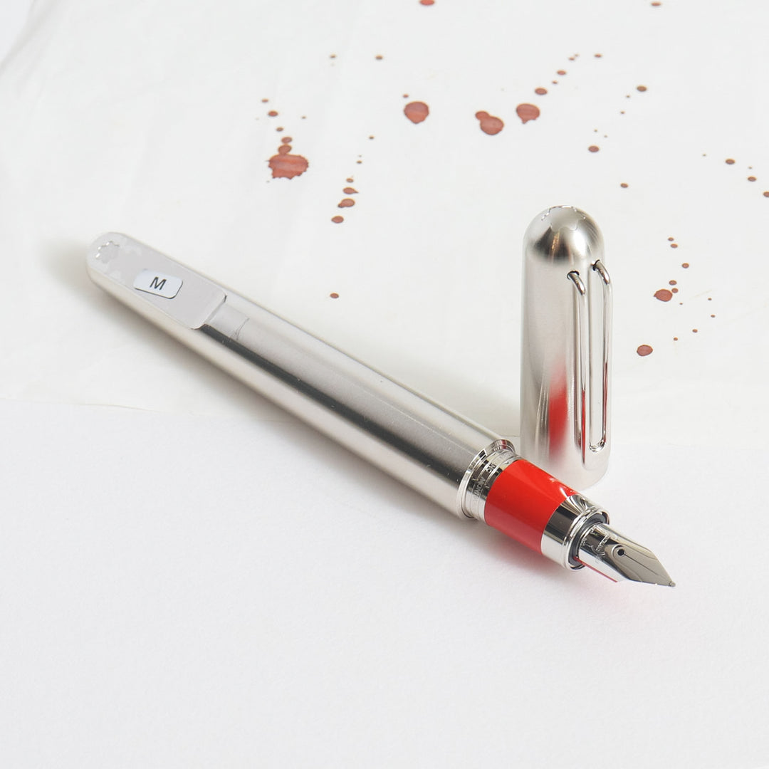 Montblanc M Red Signature Fountain Pen Truphae