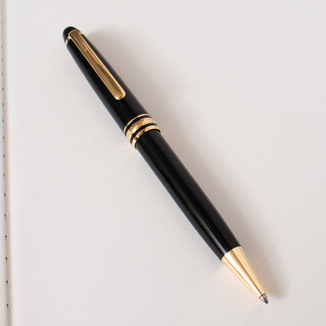 Montblanc Meisterstuck 164 Gold Coated Classique Ballpoint Pen Truphae