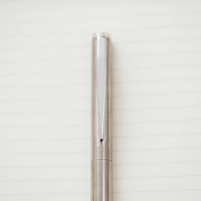 Montblanc Slimline 1122 Stainless Steel Fountain Pen - Preowned