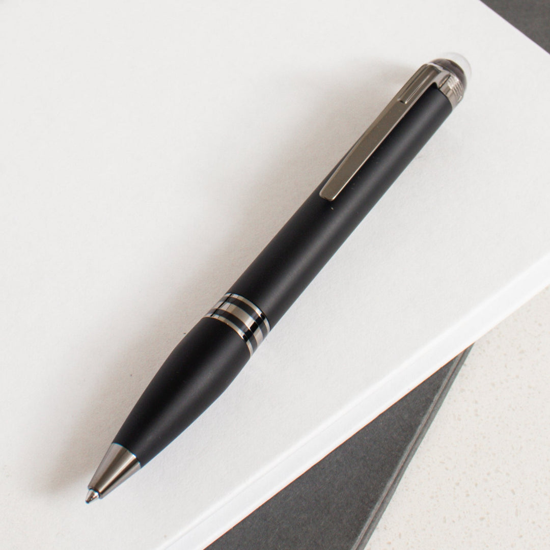 Montblanc matte black sale