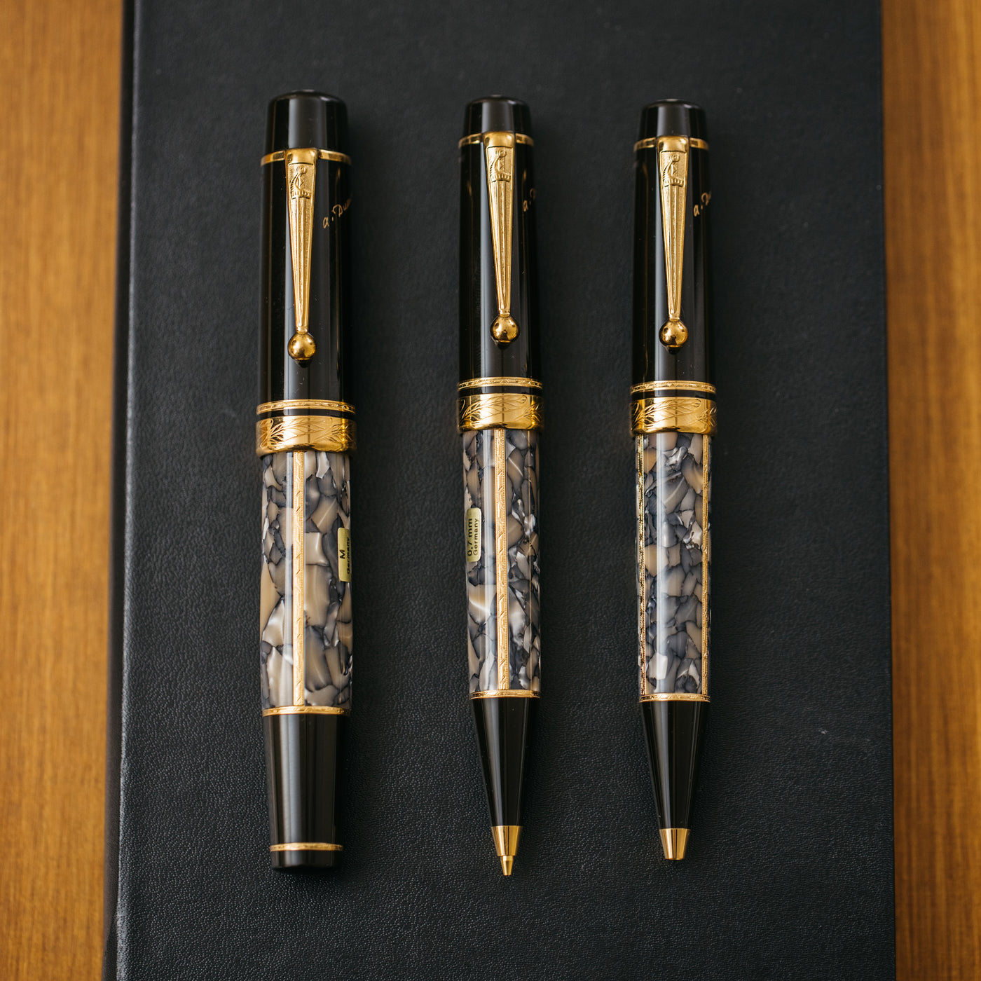 Montblanc Writer's Edition Alexandre Dumas Incorrect Signature Fountain Pen Set - Preowned