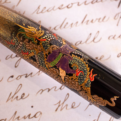 Namiki Emperor Double Dragon Limited Edition 200 Fountain Pen Artwork