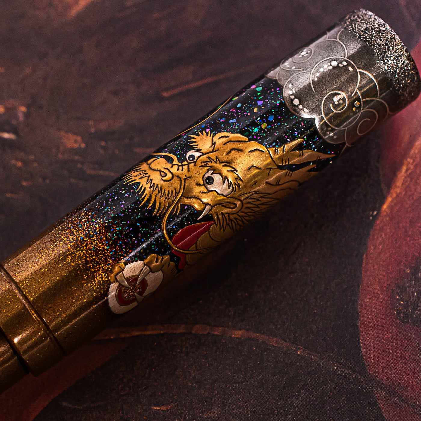 Namiki Emperor Ryu Dragon Fountain Pen Artwork