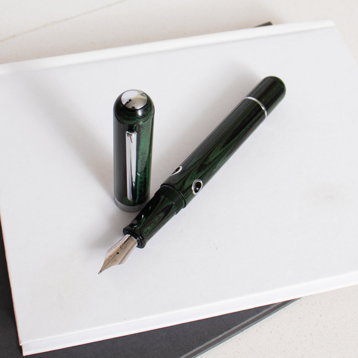 Narwhal Nautilus Chelonia Green Fountain Pen