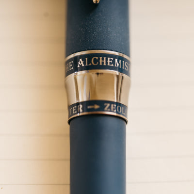 Pineider Alchemist Kilauea Blue Fountain Pen