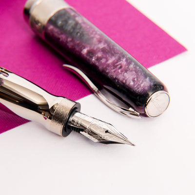 Pineider Arco Violet Fountain Pen Nib