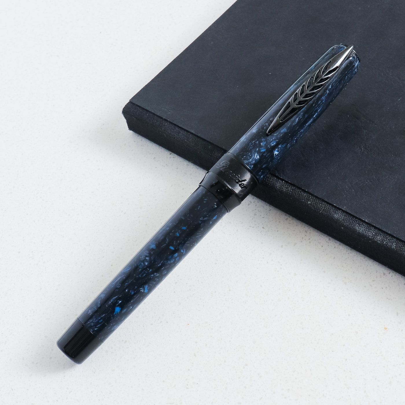 Pineider La Grande Bellezza Rocco Blue Fountain Pen